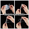 3-Tier Acrylic Semicircle Dessert Display Risers ODIS-WH0329-45-3
