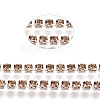 Electrophoresis Brass Rhinestone Strass Chains X1-CHC-Q009-SS6.5-B18-2