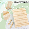Wood Display Risers ODIS-WH0038-146B-5