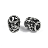 304 Stainless Steel European Beads STAS-C108-09C-AS-1