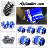 304 Stainless Steel Adjustable Worm Gear Hose Clamps STAS-UN0008-84P-5
