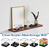 Acrylic Display Case Specimen Box CON-WH0095-122-6