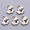 Alloy Enamel Charms ENAM-S121-117C-2