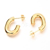 201 Stainless Steel Half Hoop Earrings X-EJEW-C501-16G-A-2