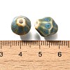 Vintage Style Glazed Ceramic Porcelain Beads PORC-H013-01-07-3