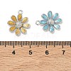 Brass Enamel Pendants KK-B171-01P-3