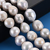 Natural Keshi Pearl Beads Strands PEAR-S020-L03-5