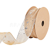 20 Yards Polyester Printed Grosgrain Ribbon OCOR-WH20005-32B-04-1