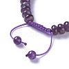 Adjustable Nylon Cord Braided Bead Bracelets BJEW-F369-C15-3