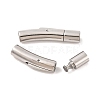 Tarnish Resistant 304 Stainless Steel Bayonet Clasps STAS-I013-4mm-1