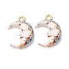 Printed Alloy Pendants AL-CBA7256-26G-2
