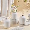 Ceramic Whiteware Vase Ornaments AJEW-WH0609-333-4