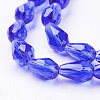 Glass Beads Strands X-GLAA-R024-11x8mm-3-2