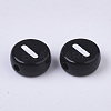 Opaque Acrylic Beads X-SACR-R243-01-2