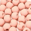 Rubberized Acrylic Beads OACR-G012-05F-3