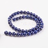 Natural Lapis Lazuli Beads Strands G-G099-8mm-7C-2