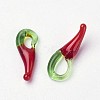 Handmade Lampwork Pendants LAMP-S126-2-3