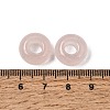 Natural Rose Quartz European Large Hole Beads X-G-Q442-19-3