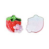 Transparent Printed Acrylic Cabochons TACR-N016-09-2