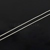 Anti-Tarnish Rhodium Plated 925 Sterling Silver Necklaces STER-M034-40A-2