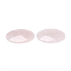 Natural Rose Quartz Cabochons G-L553-22A-2