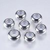 201 Stainless Steel Beads X-STAS-F145-06P-G-1