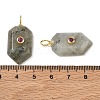 Natural Labradorite Pendants KK-CBAF9BC-20G-01-3