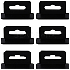 80Pcs Rectangle PP with PE Hanging Tabs KY-CP0001-35A-8