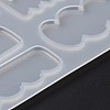 DIY Irregular Shape Cabochon Silicone Molds for Hair Clips DIY-L069-01C-5