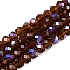 Electroplate Glass Beads Strands EGLA-A044-T6mm-L02-1