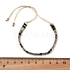 Vintage Ethnic Style Adjustable Glass Tila Beaded Handmade Slider Bracelets for Women LS-ZN9527-1-3