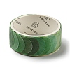 Round Adhesive Decorative Paper Tapes DIY-M052-01B-2
