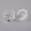 Octagonal Nail Art Glass Dappen Dish MRMJ-WH0060-11-2