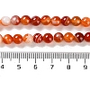 Natural Striped Agate/Banded Agate Beads Strands G-Z060-A01-A05-5