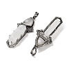 Natural Quartz Crystal Sword Big Pendants G-Q163-08AS-01-2