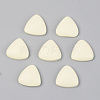 Painted Natural Wood Cabochons WOOD-T021-47A-1