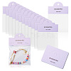 100Pcs Rectangle Clear Polypropylene Cellophane Bags CDIS-TA0001-36E-2