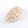Teardrop Plating Acrylic Beads X-PACR-Q102-151A-2