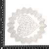 201 Stainless Steel 3D Rotating Hanging Wind Spinner STAS-C166-01G-P-3