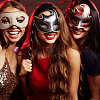 Party Paper Face Masks AJEW-CJ0004-06-6