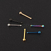 304 Stainless Steel Round Ball Nose Bone Rings WG2C4E4-03-1