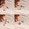 Tibetan Style Alloy Pendants TIBEP-SC0001-09-4