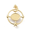 Opaque Resin Pendants KK-G419-09G-02-3