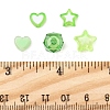 200Pcs 5 Styles Transparent Acrylic Beads TACR-FS0001-54B-5