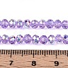 Transparent Glass Beads Strands X-EGLA-N016-4mm-03-4