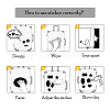 Colorful Cartoon Stickers DIY-A025-09-5