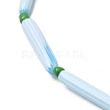 Handmade Lampwork Chevron Beads LAMP-Z019-01-01-3