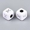Opaque Acrylic Beads SACR-T035-03X-3