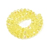 Electroplate Glass Beads Strands EGLA-A044-T8mm-L29-3