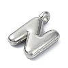 Anti-Tarnish 304 Stainless Steel Pendants STAS-U033-02P-N-2